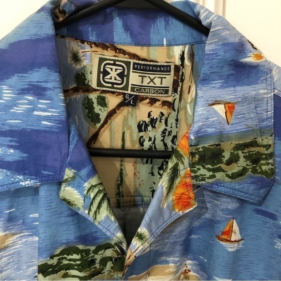 Hawaiian Surfer Oversized Shirt Large - Picture 6 of 7